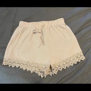 Beige shorts